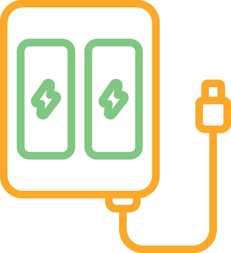 Backup phone charger Vector Icon