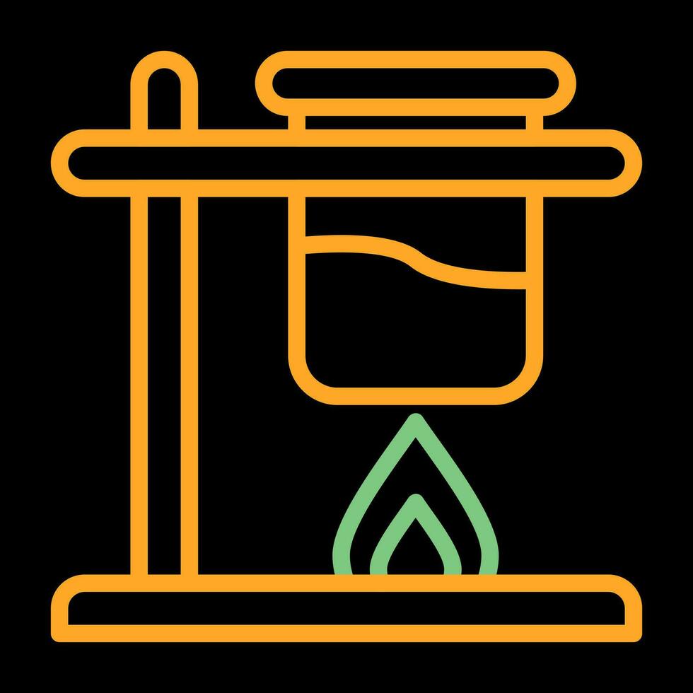 Bunsen Burner Vector Icon
