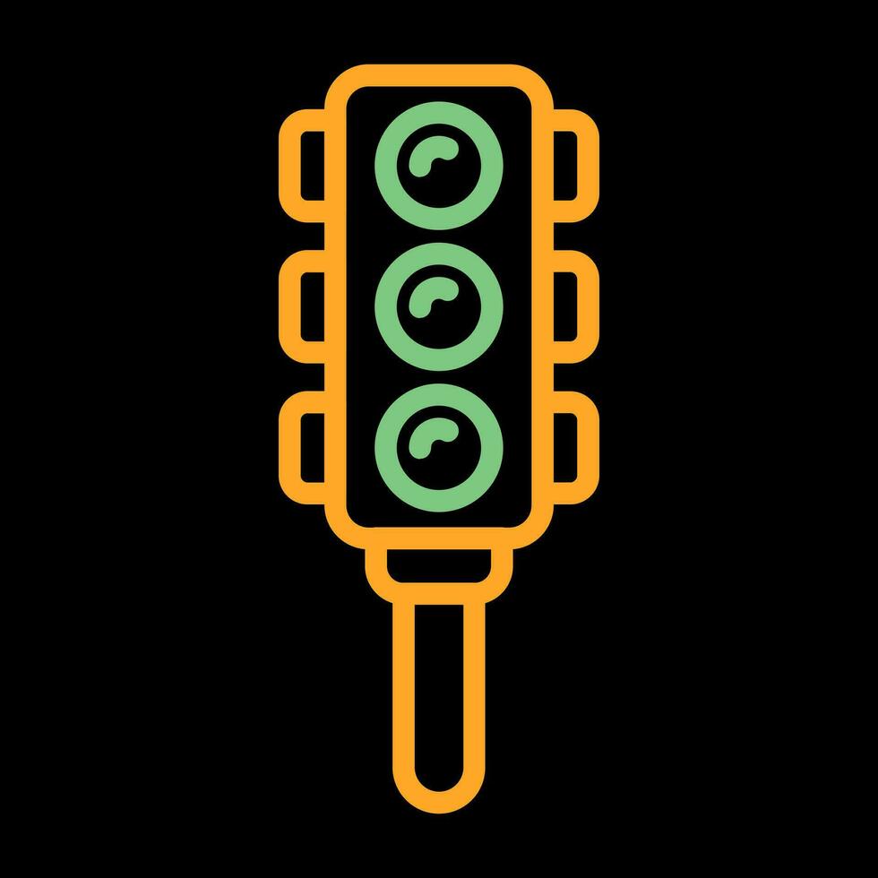 Semaphore Vector Icon