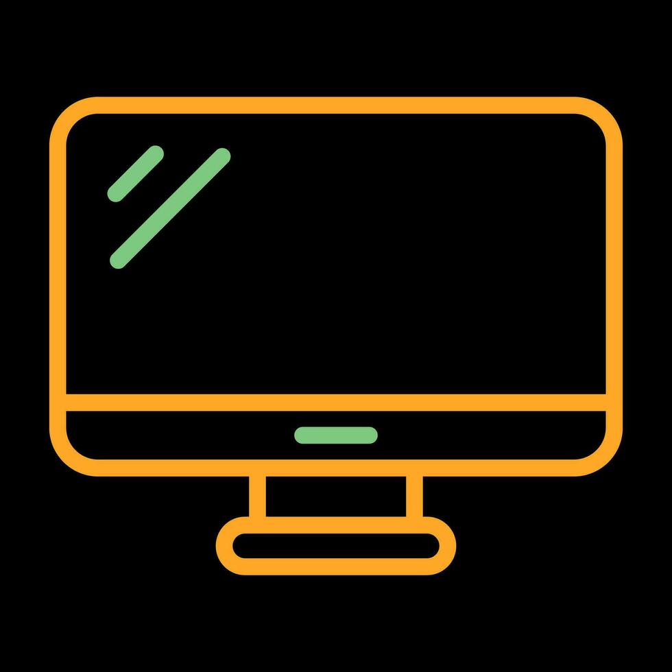 Monitor Vector Icon