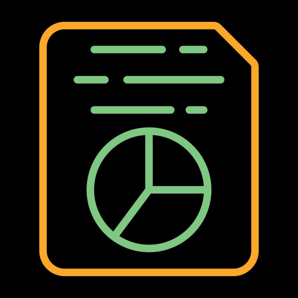 Document Insert Diagram Vector Icon