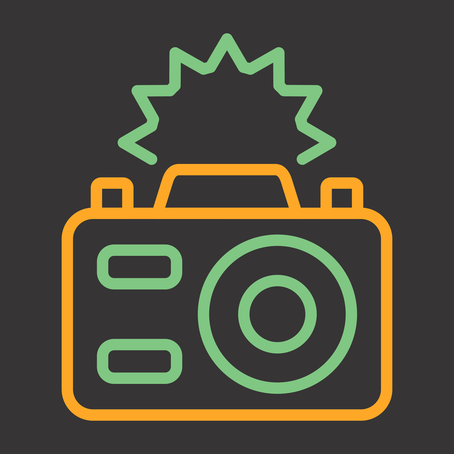 Camera Flash Vector Icon 28323442 Vector Art at Vecteezy