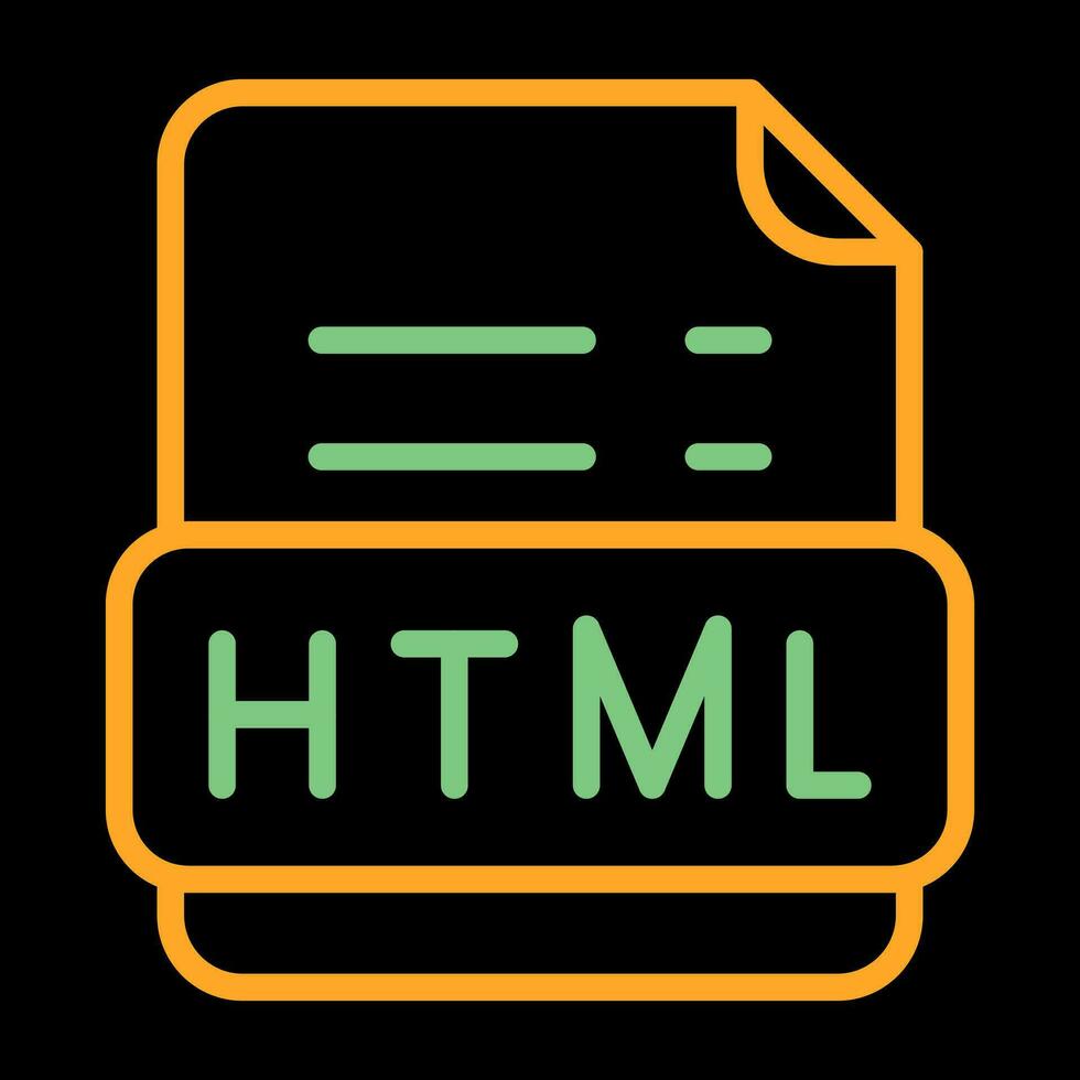 Html Vector Icon