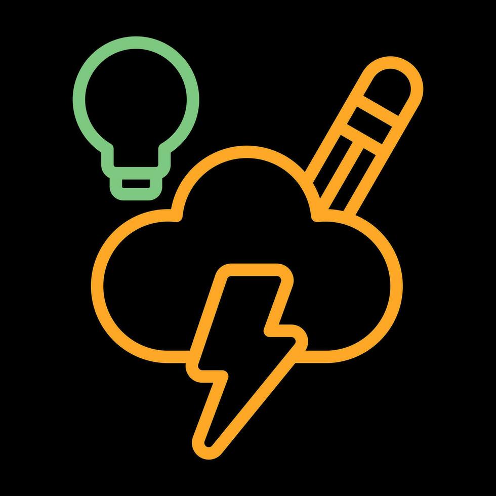 Brainstorming Vector Icon