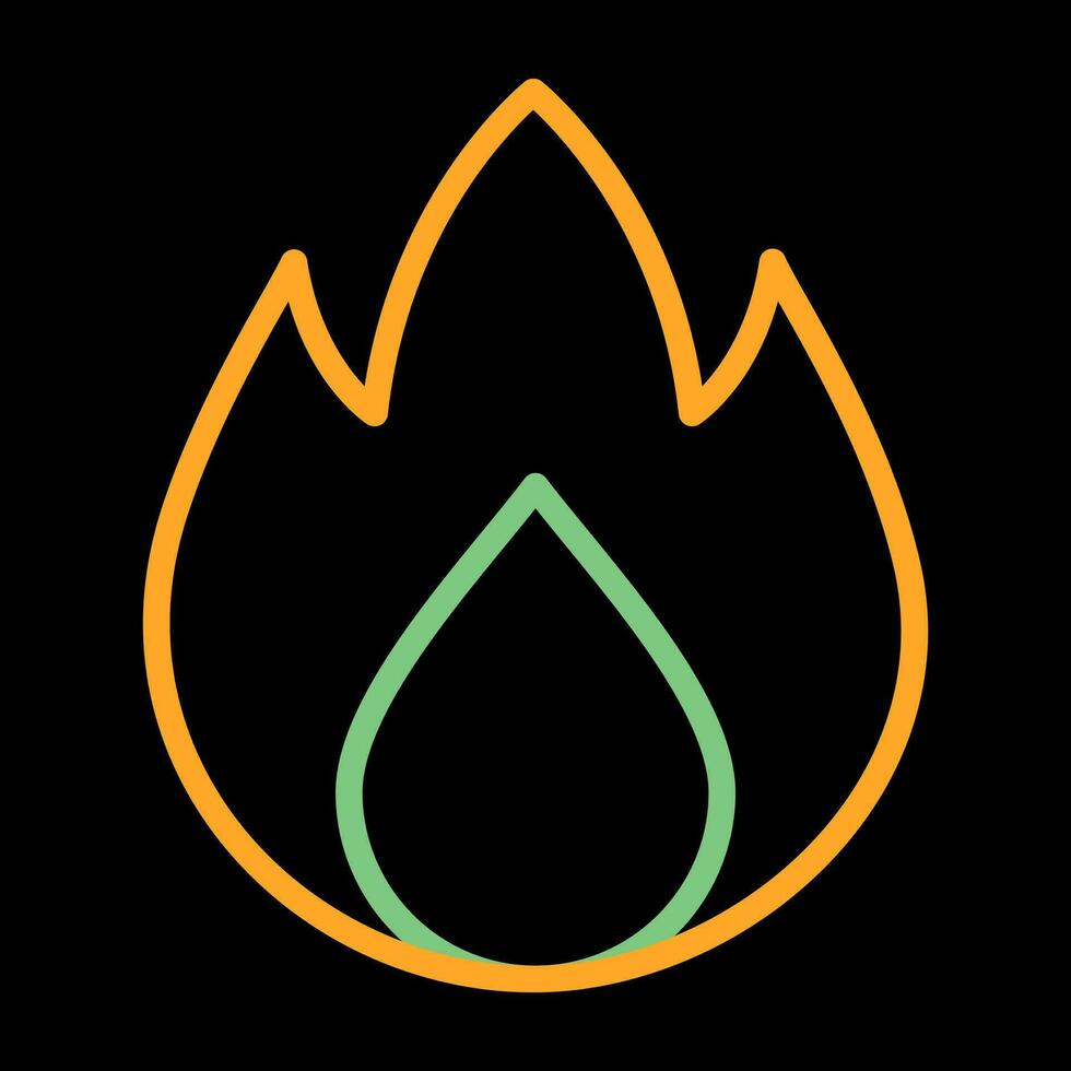 Flame Vector Icon