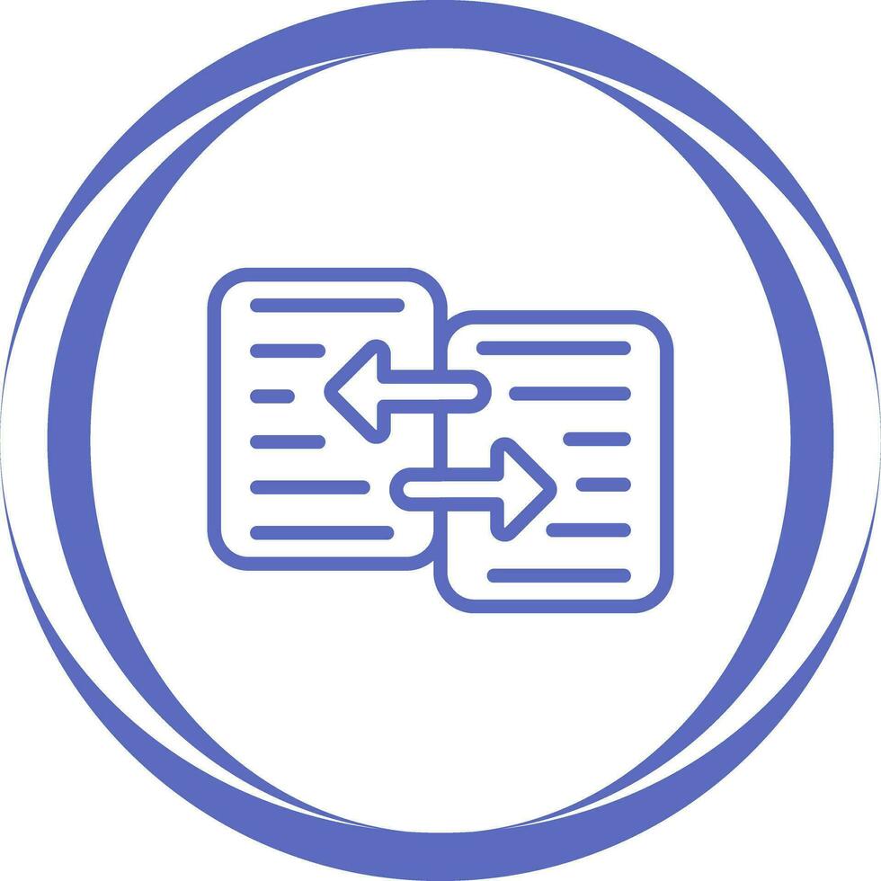 Data Transfer Vector Icon