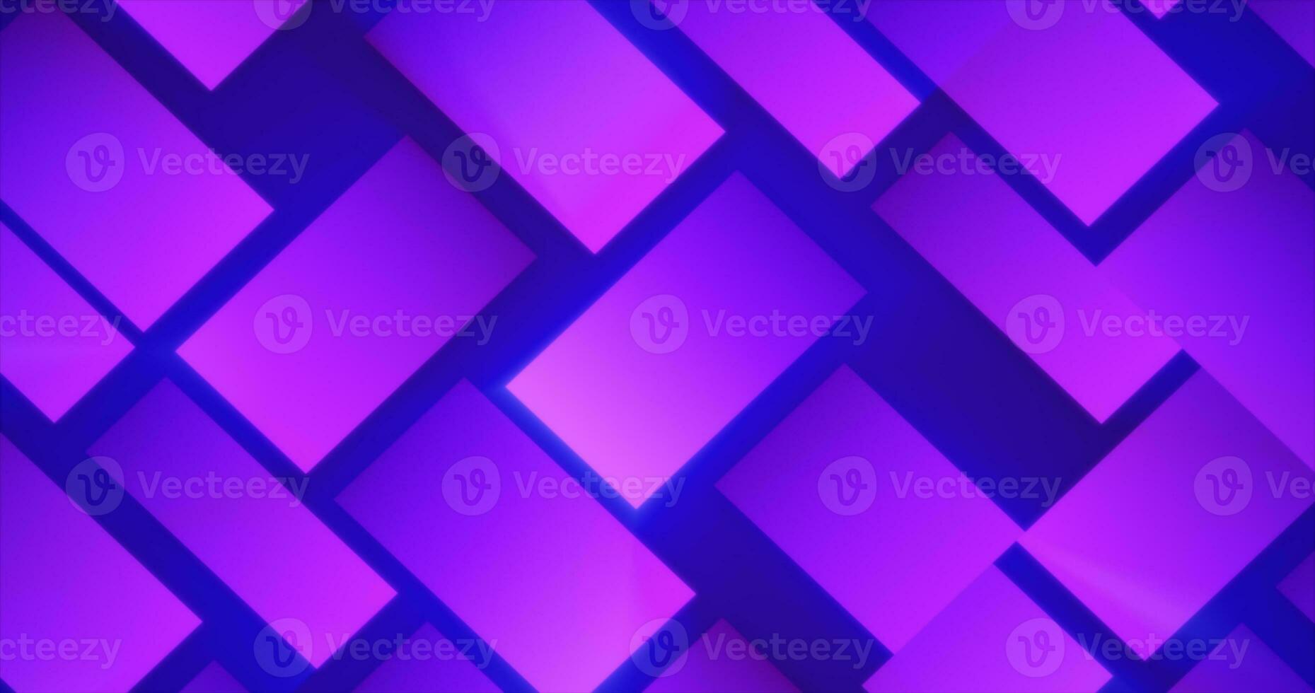 Purple patterns futuristic energy glowing from rectangles and squares background photo