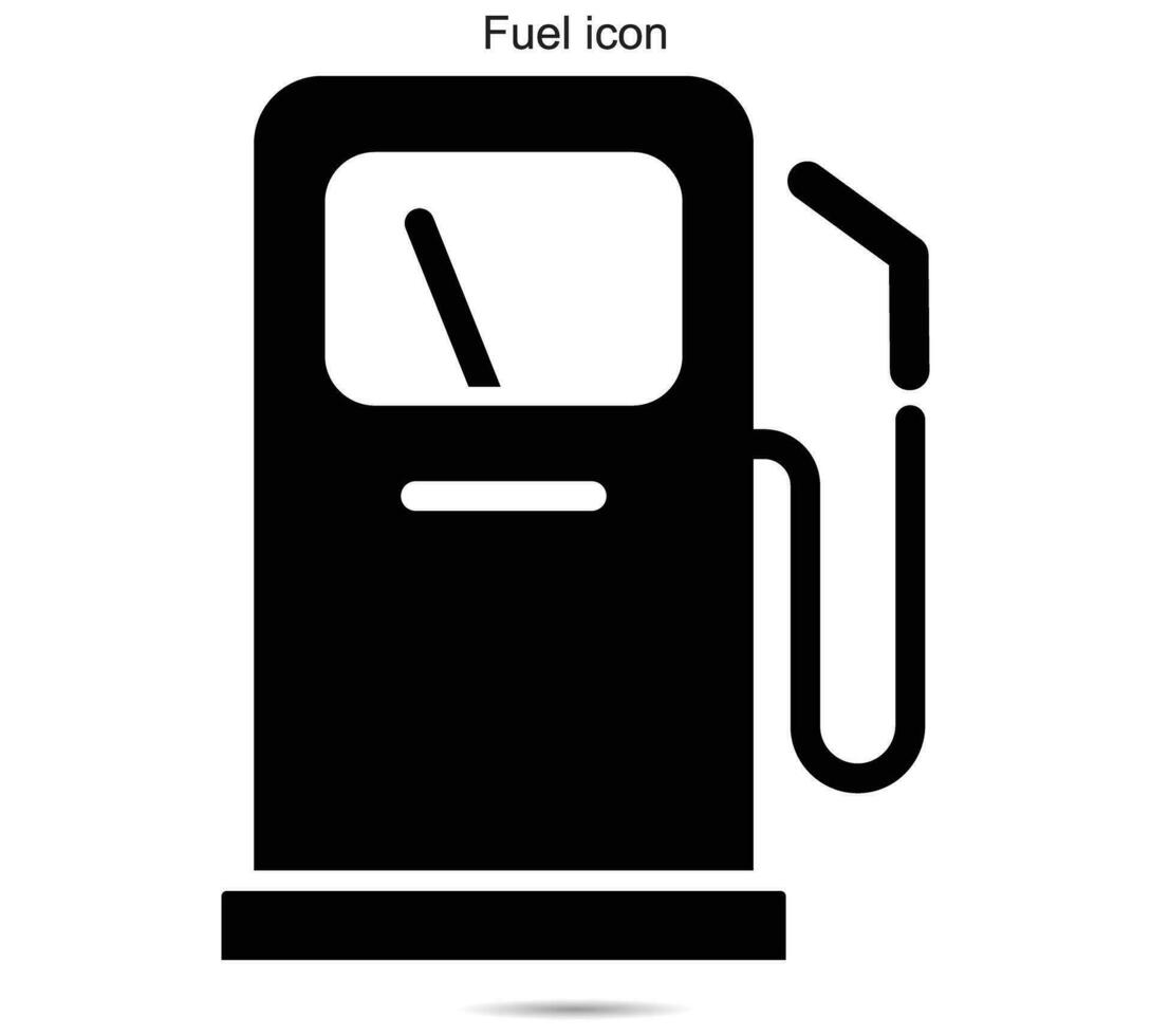 Fuel - vector icon, vector illustration.