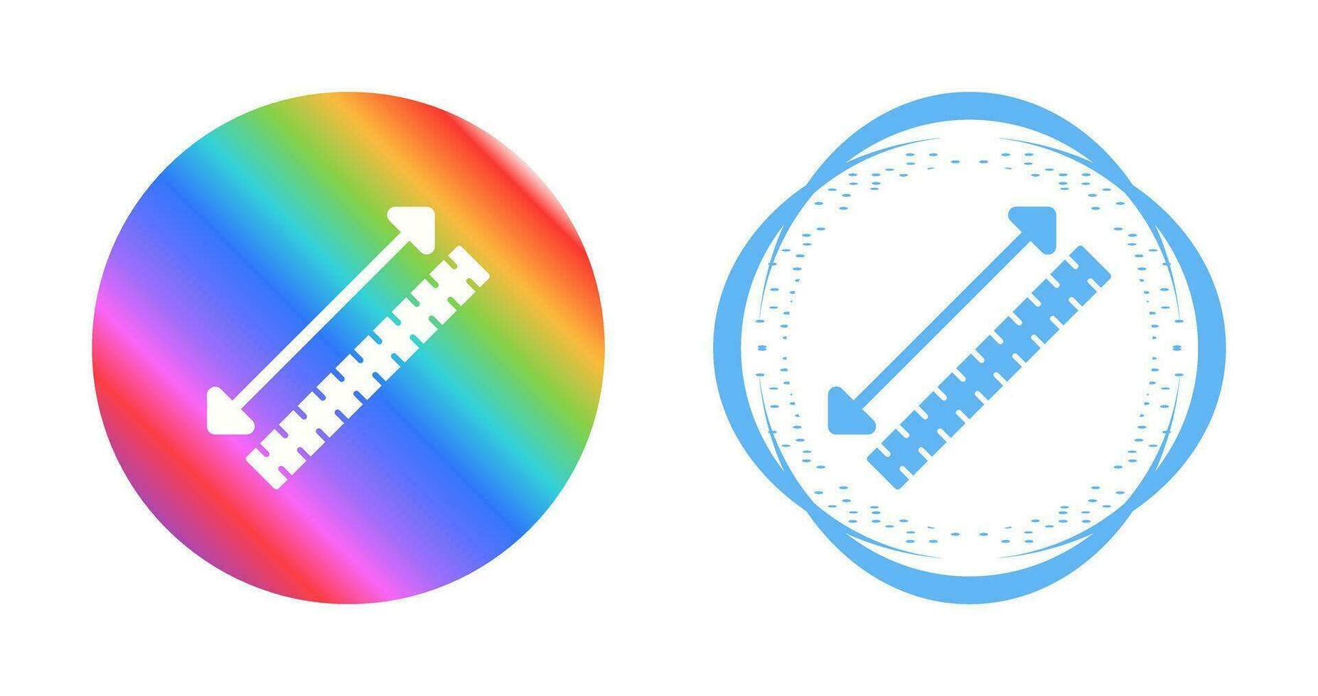 Measuring Tape Vector Icon