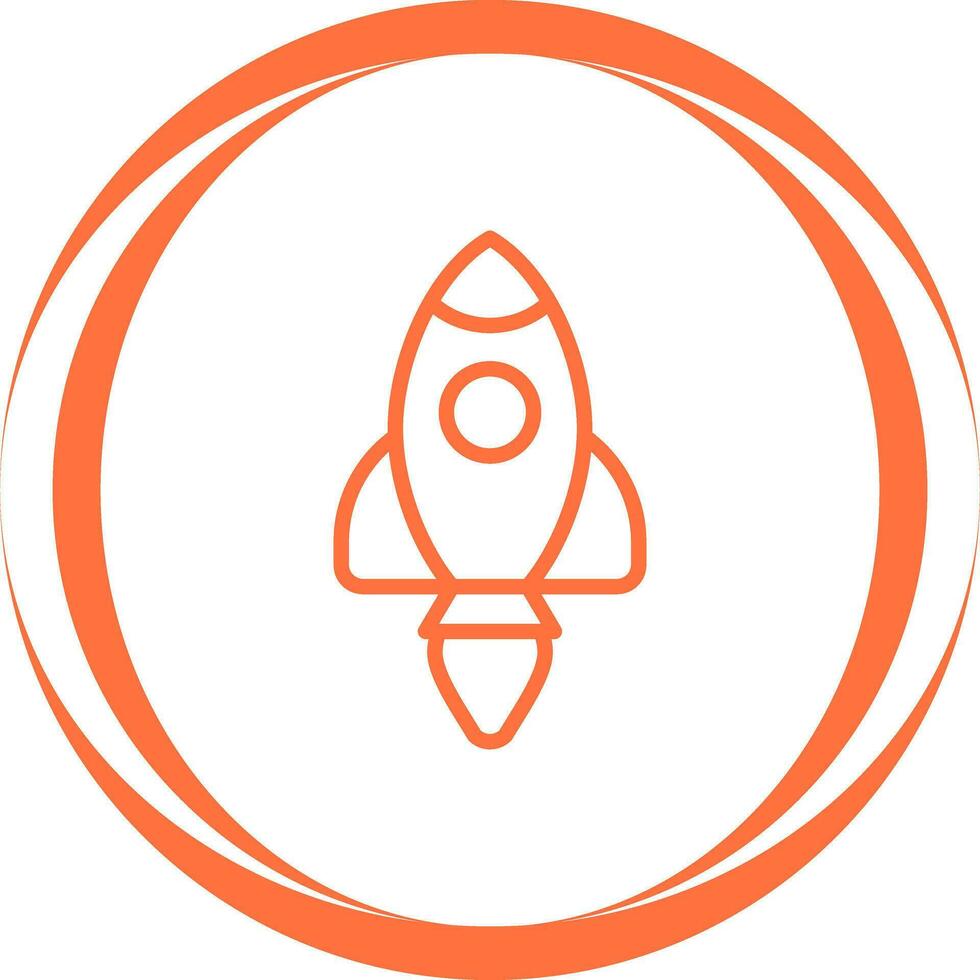 Rocket Lunch Vector Icon
