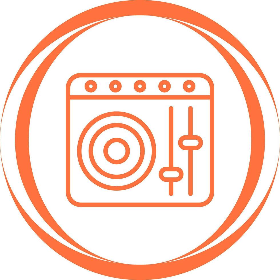 DJ Controller Vector Icon