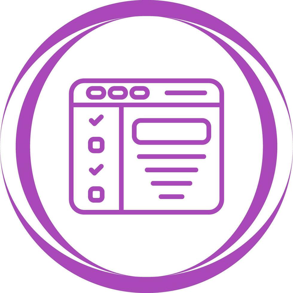 Design Brief Vector Icon