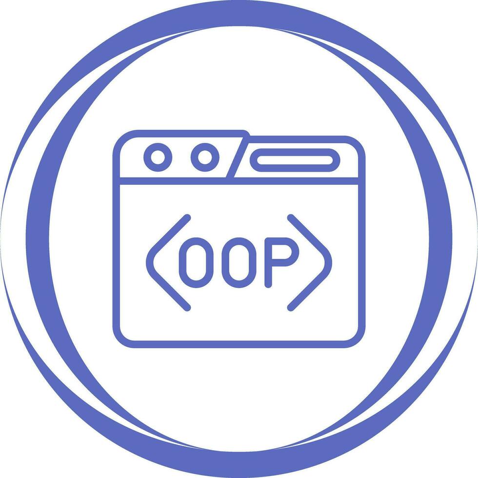 OOP Vector Icon