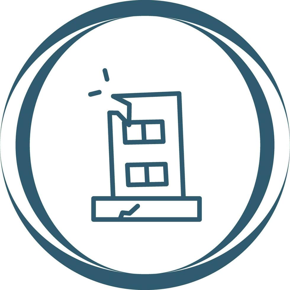 Facility Damage Vector Icon