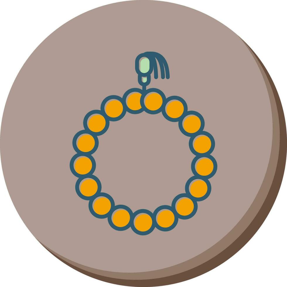 Tasbih Vector Icon