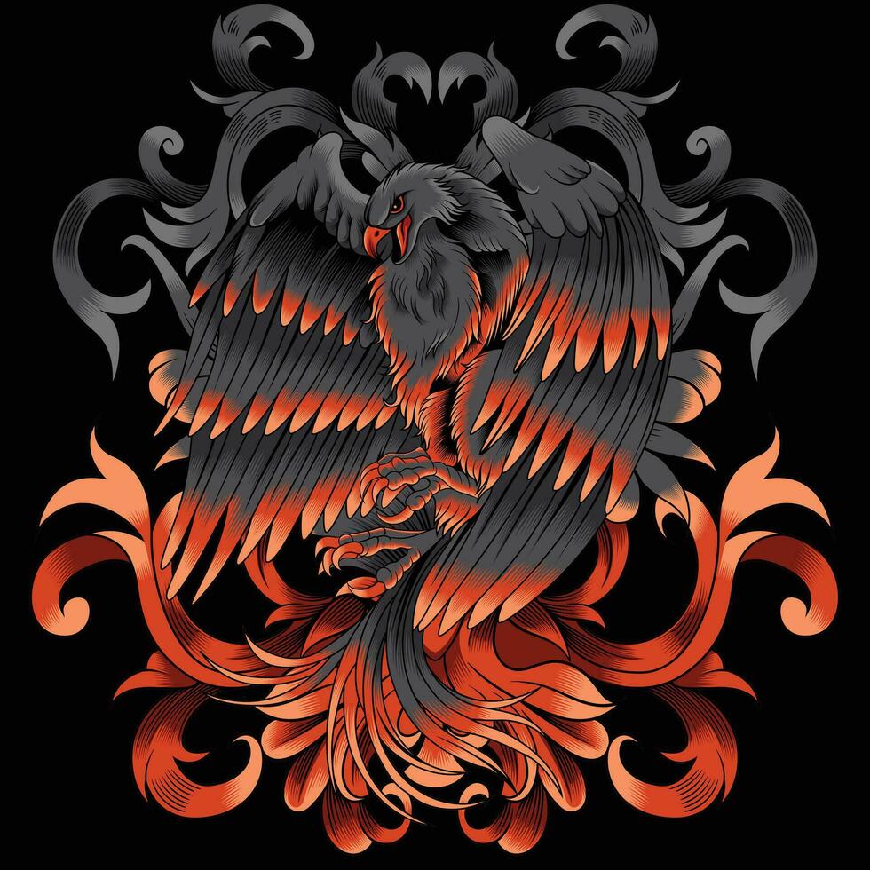 Phoenix vector illustration 28325989 Vector Art at Vecteezy