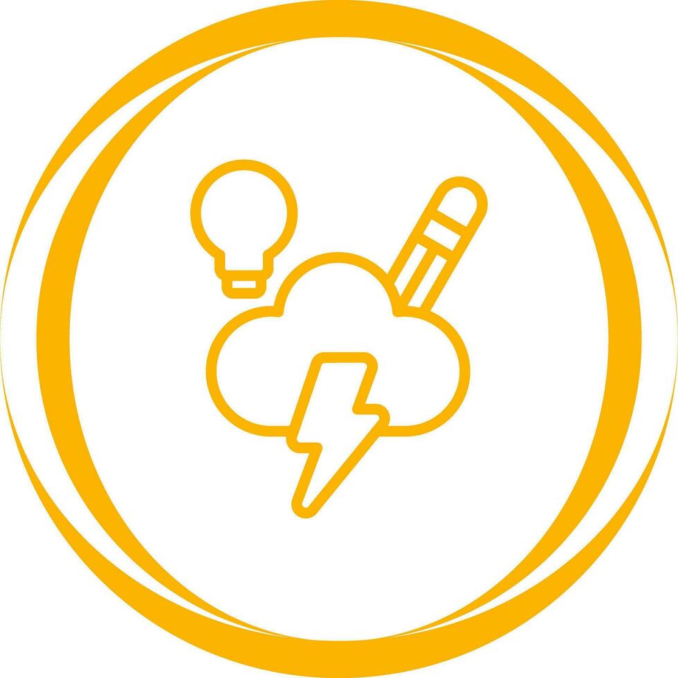 Brainstorming Vector Icon
