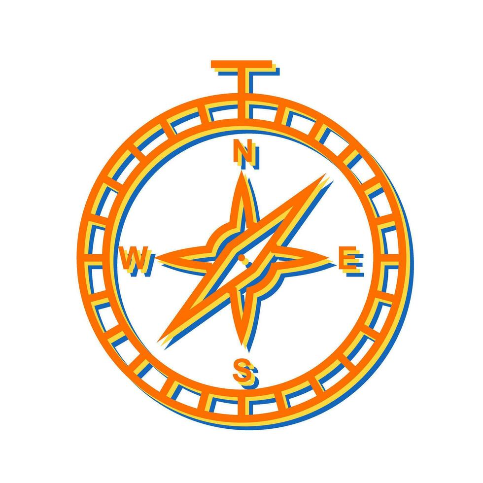 Compass Vector Icon