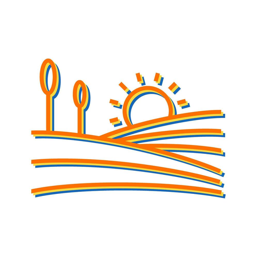 Farms Vector Icon