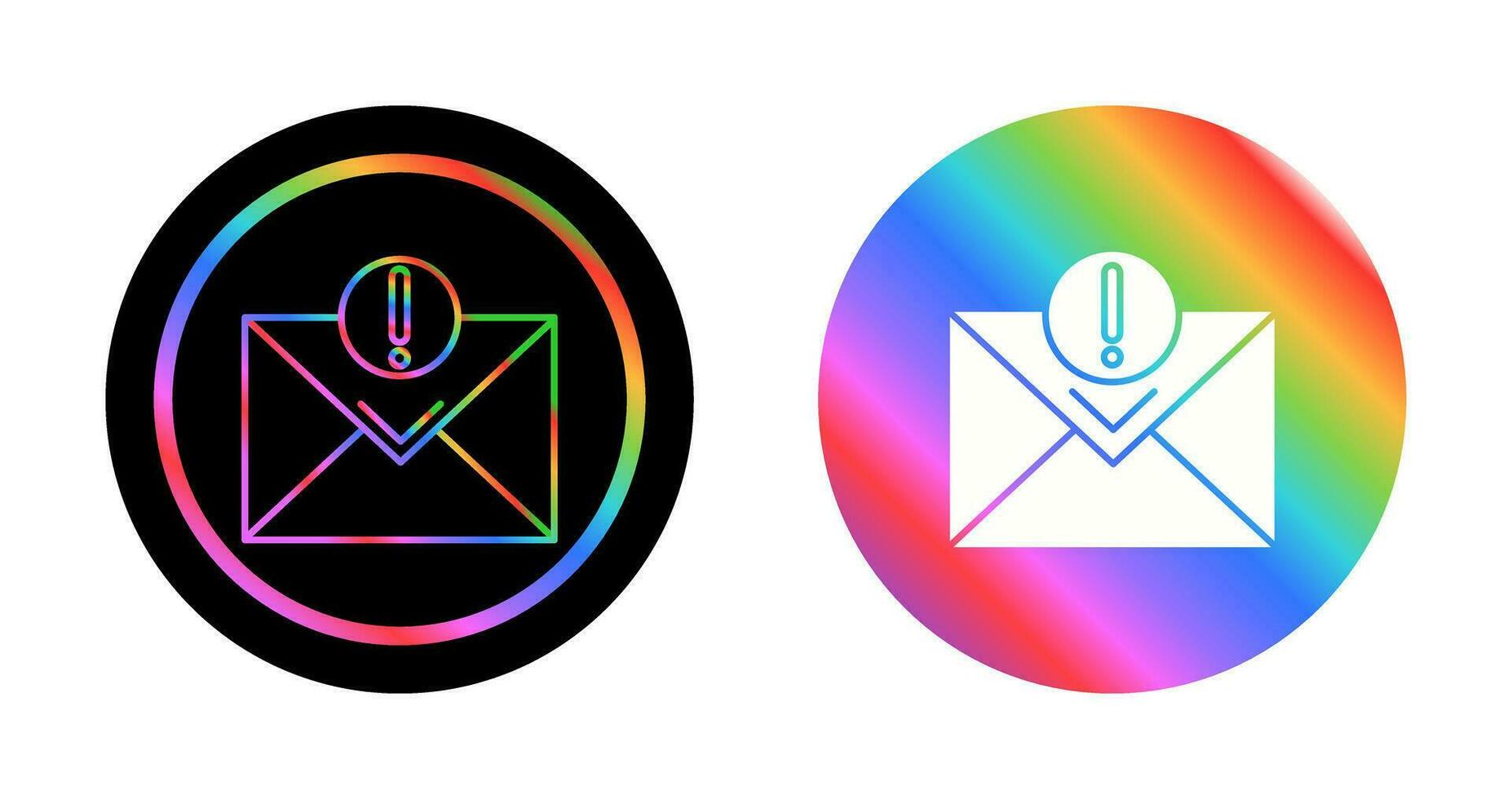 Urgent Mail Vector Icon