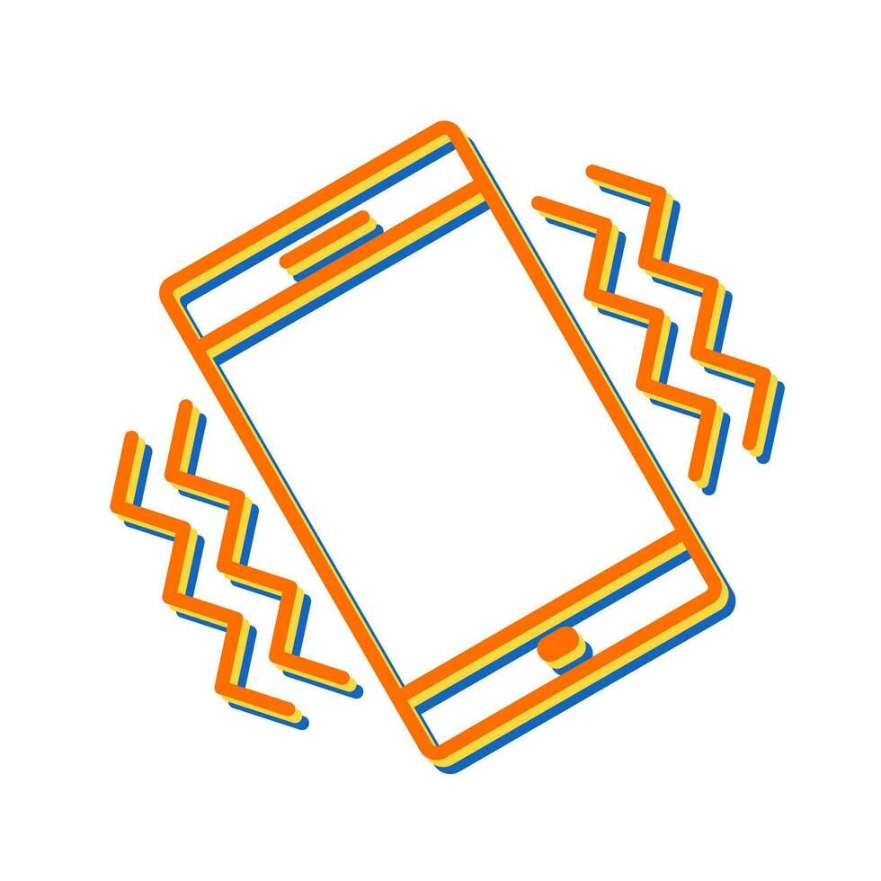 Vibration mode Vector Icon