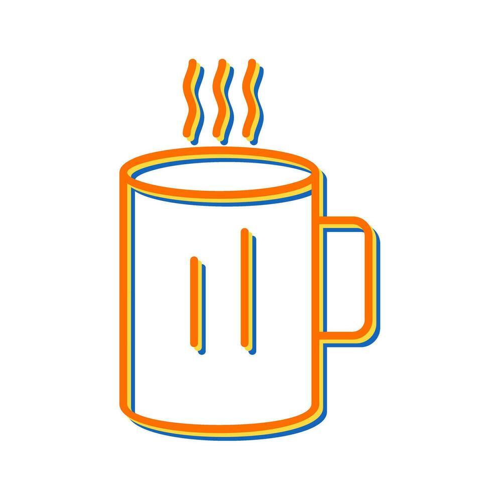 Hot Coffee Vector Icon