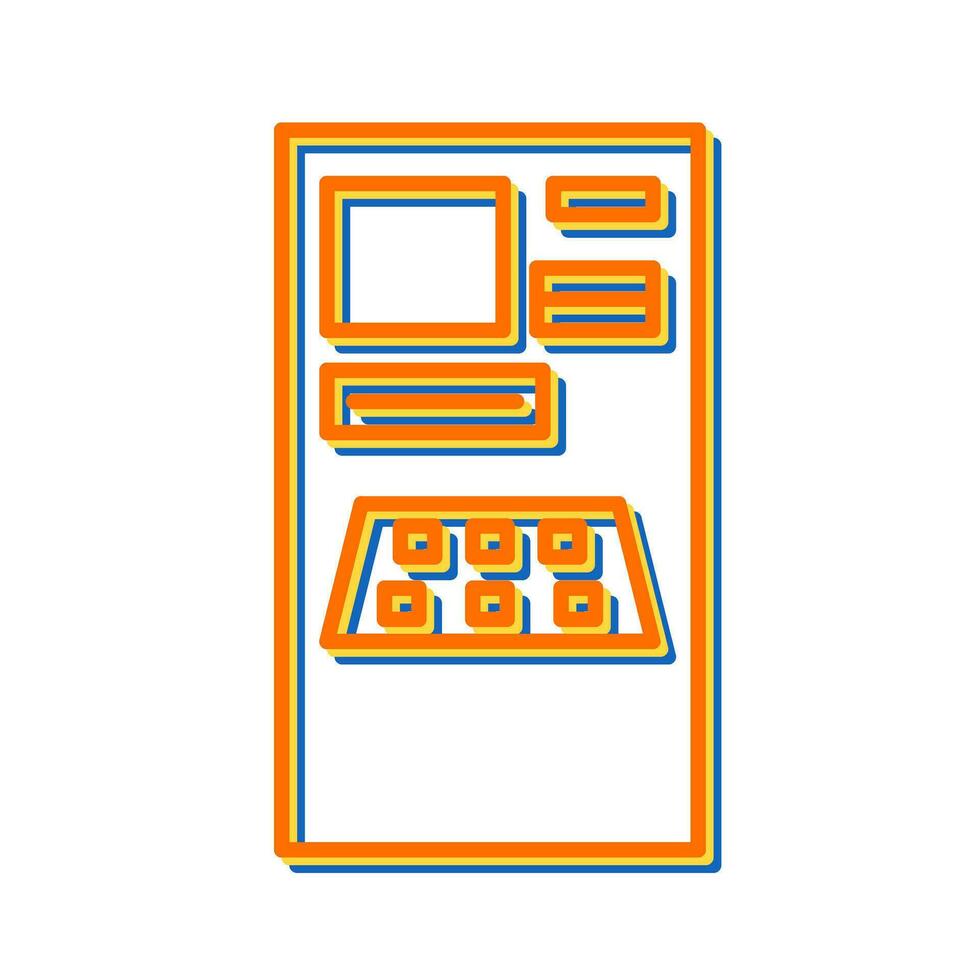 Cash Machine Vector Icon