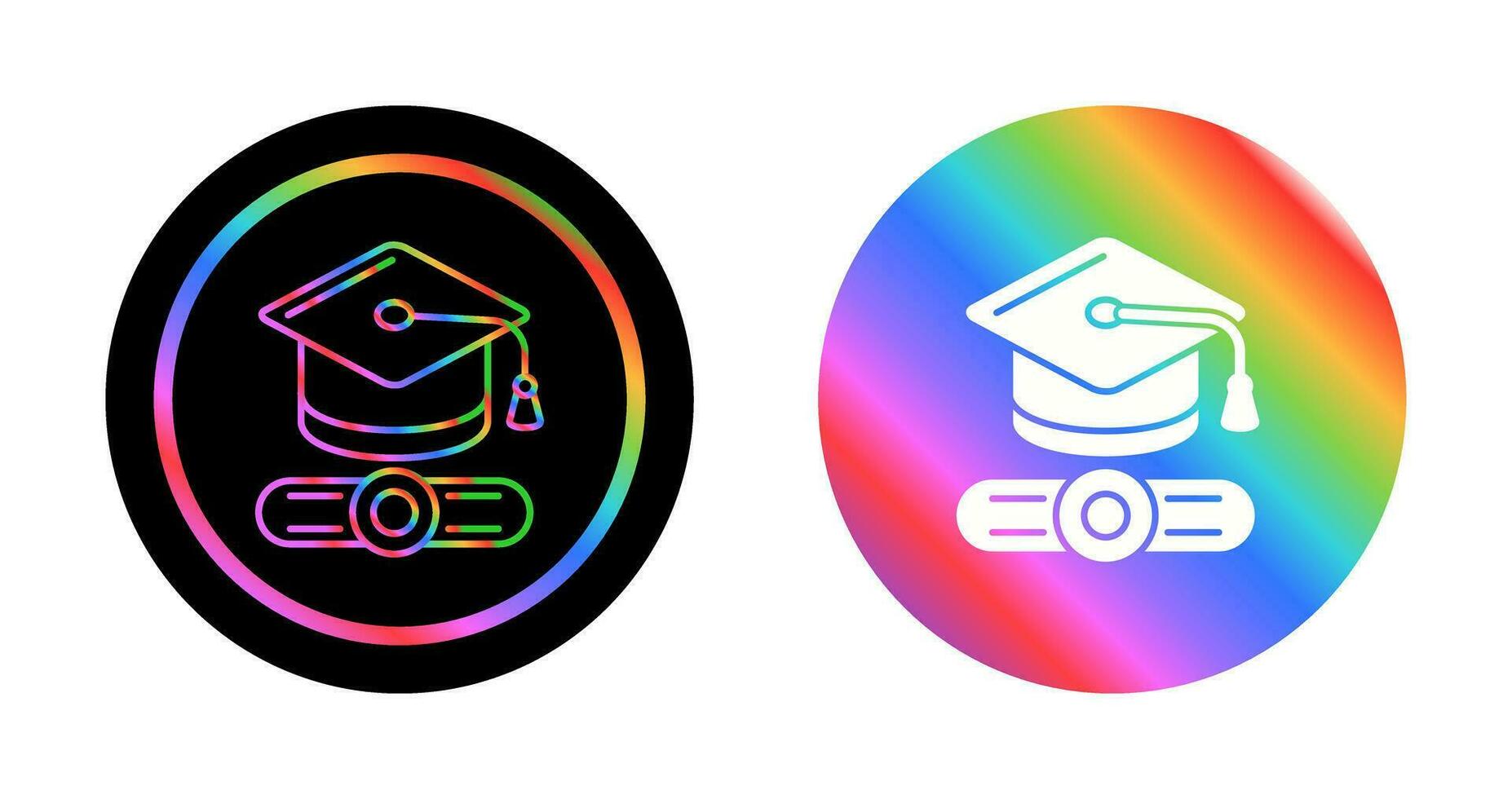 Graduated Vector Icon