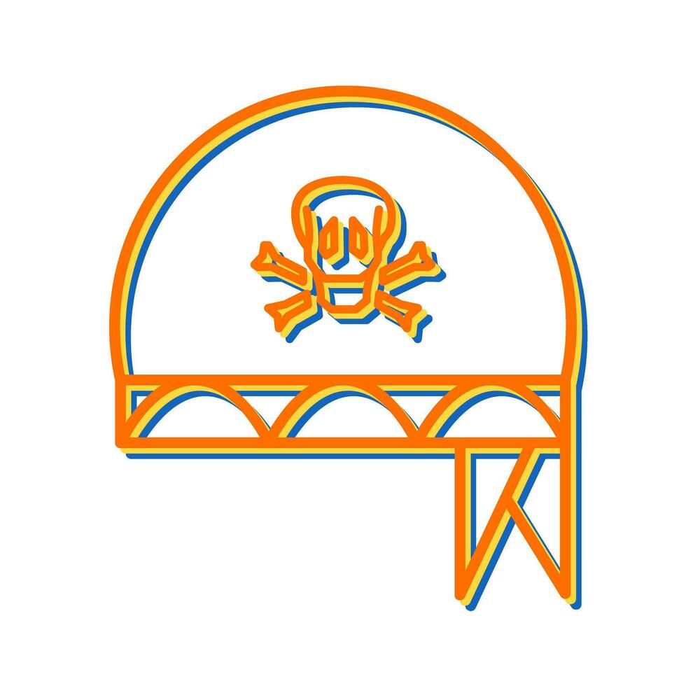Pirate Bandana Vector Icon