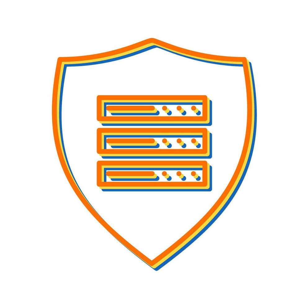 Secure Server Vector Icon