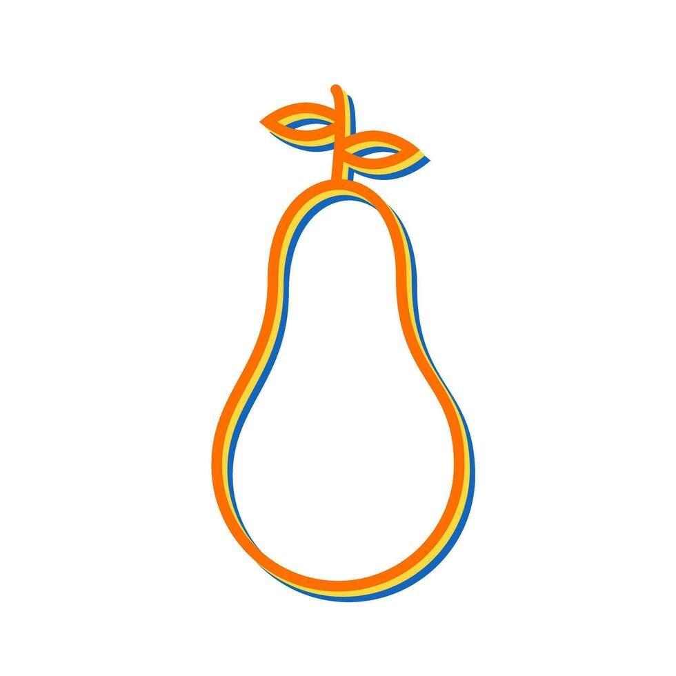 Pear Vector Icon