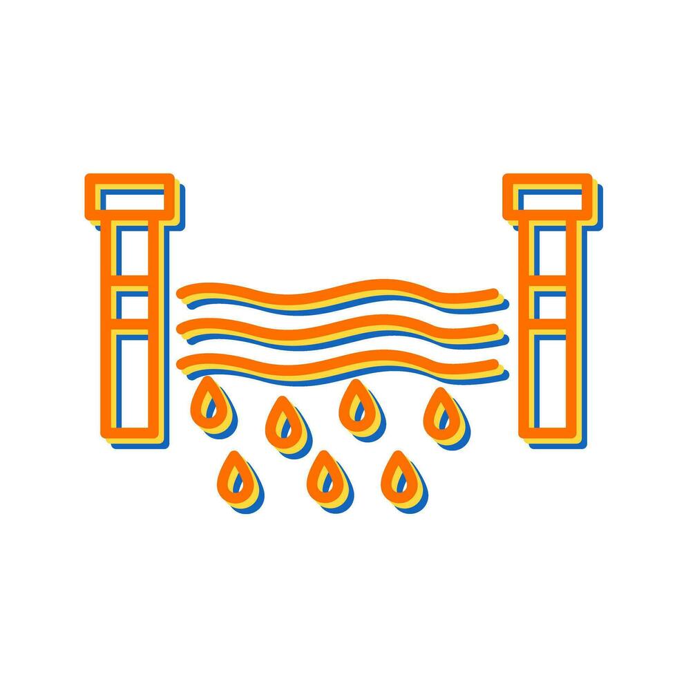 Water Dam Vector Icon