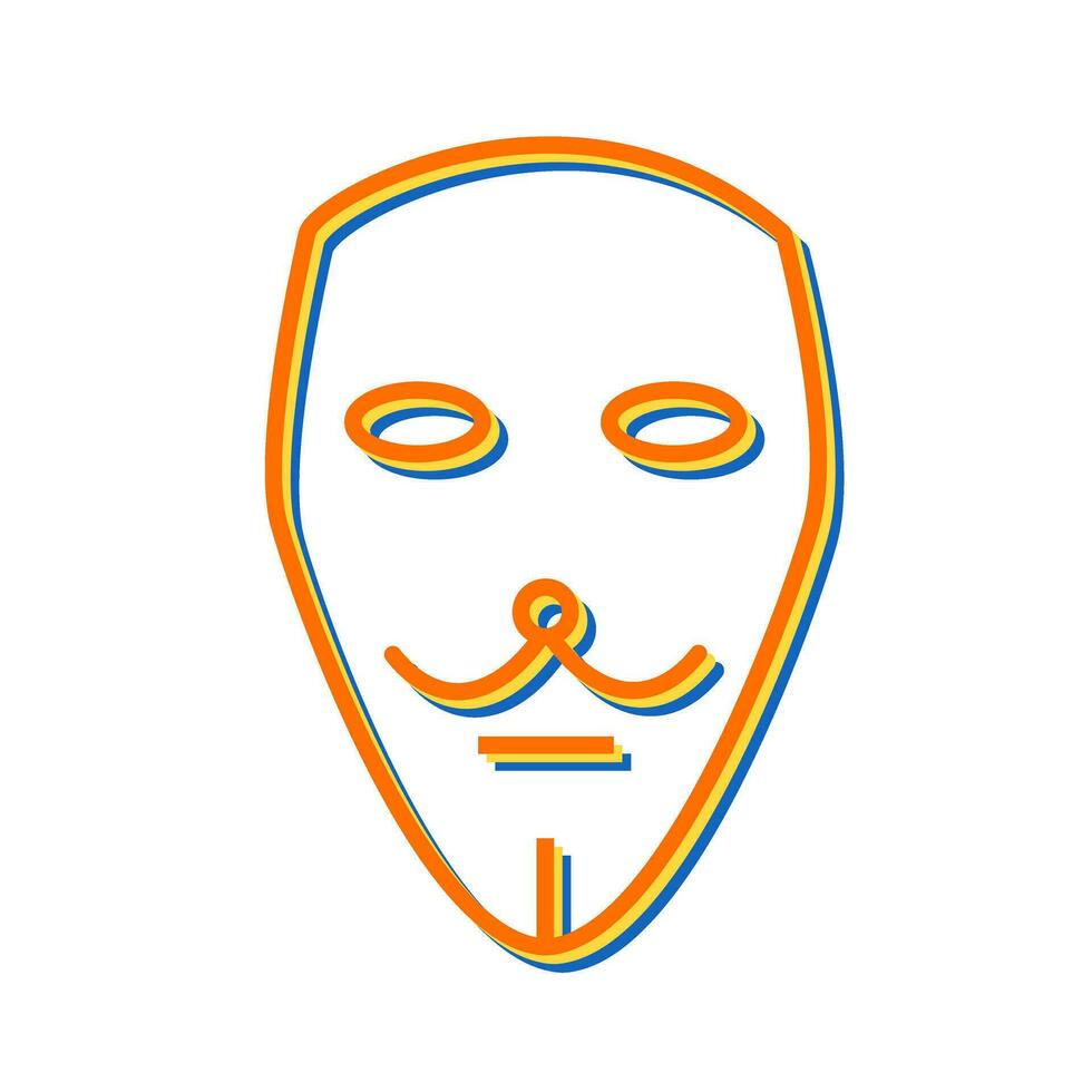 Two Masks Vector Icon