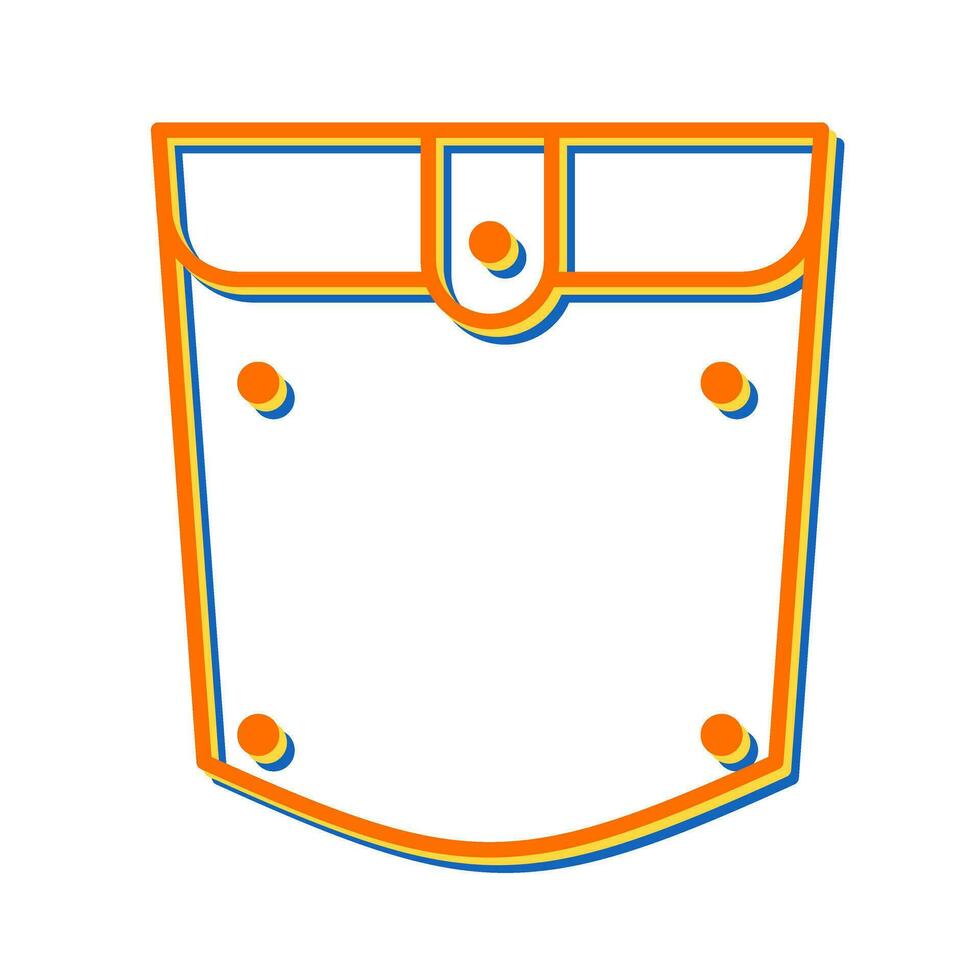 Pocket Square Vector Icon