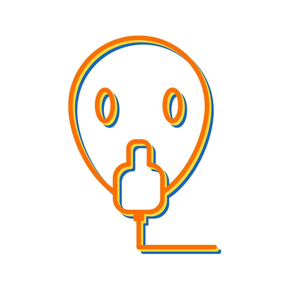 Oxygen Mask Vector Icon
