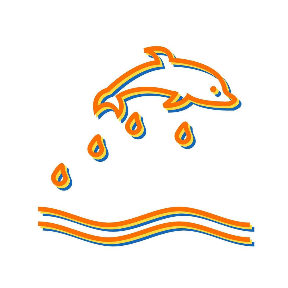 Dolphin Vector Icon