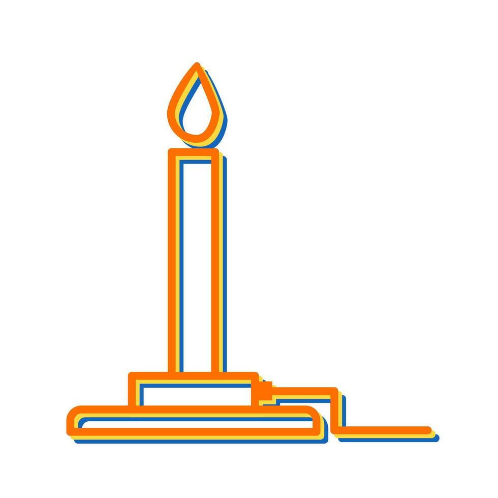 Bunsen Burner Vector Icon