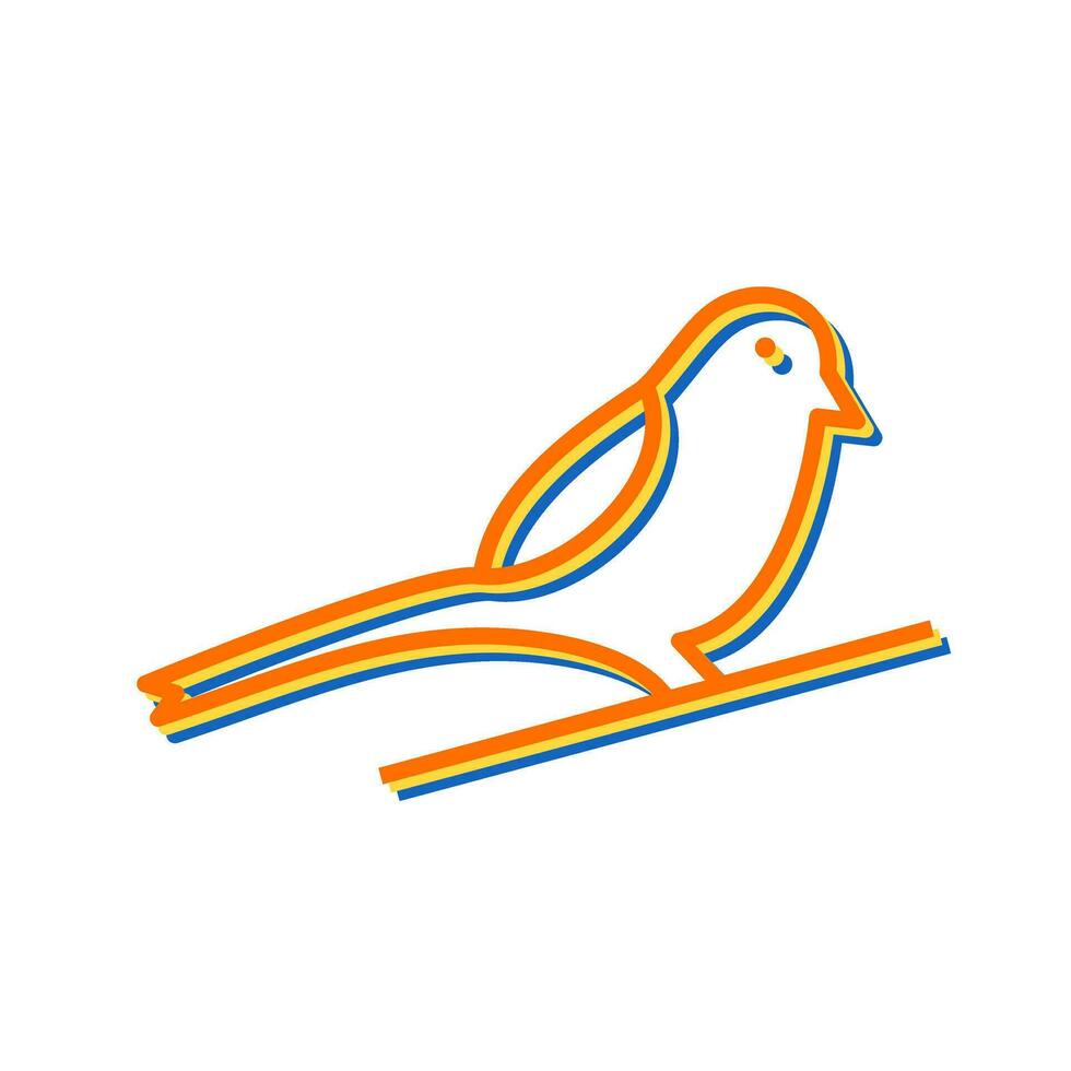 Little Bird Vector Icon