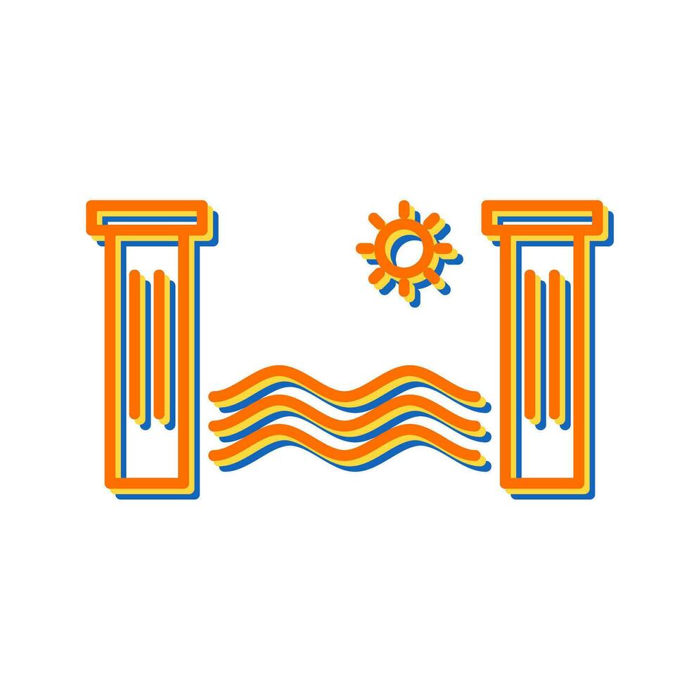 Hydro Power Vector Icon