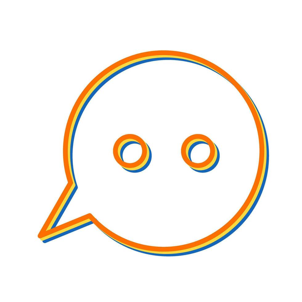 Message Bubbles Vector Icon