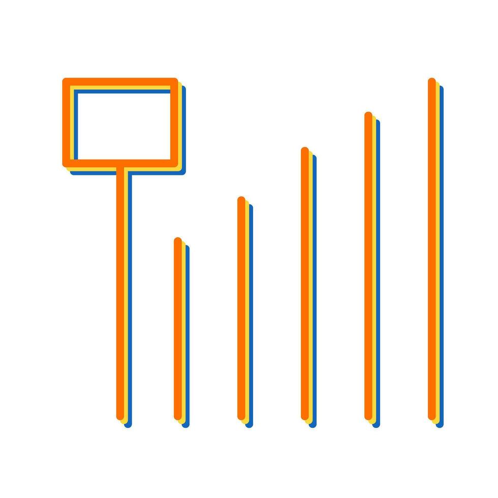 Mobile Signal Strength Vector Icon