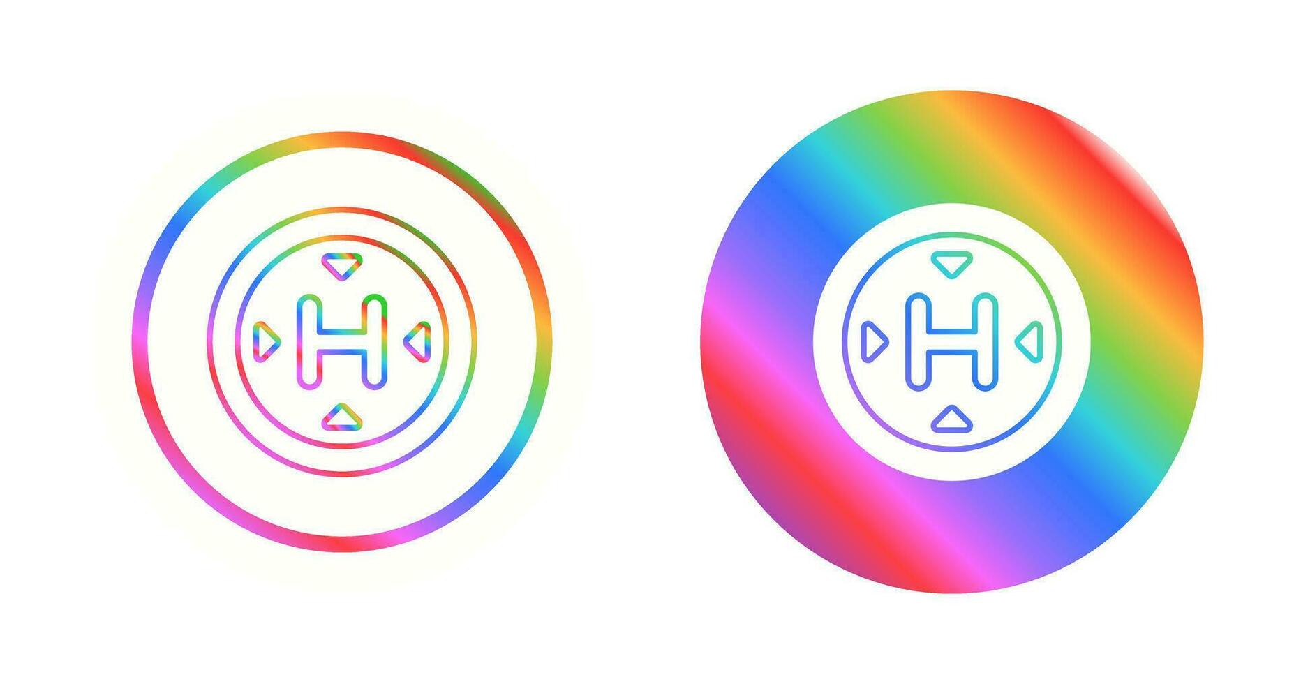 Heliport Vector Icon