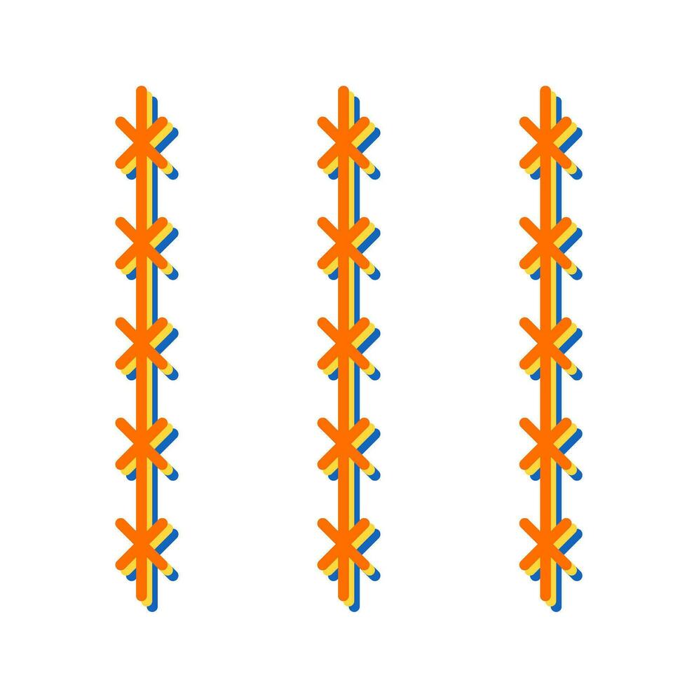 Pointed Wire Vector Icon