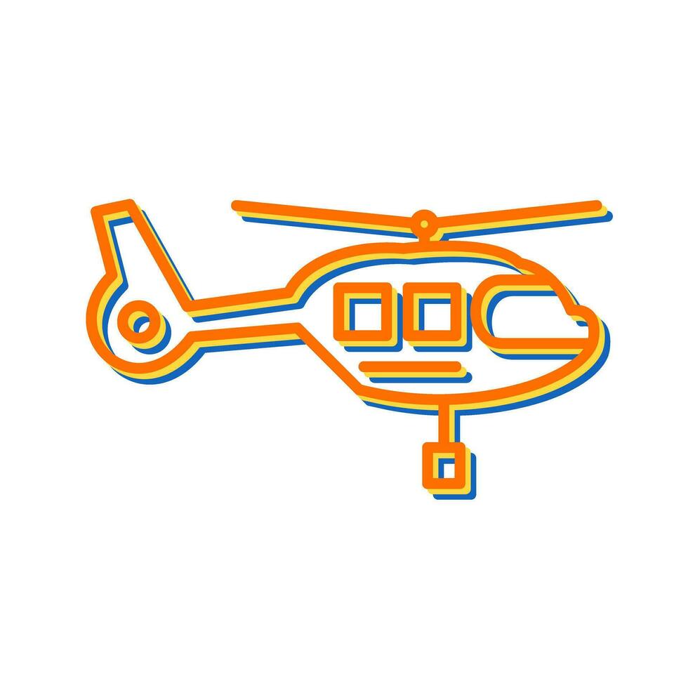 Helicopter Vector Icon