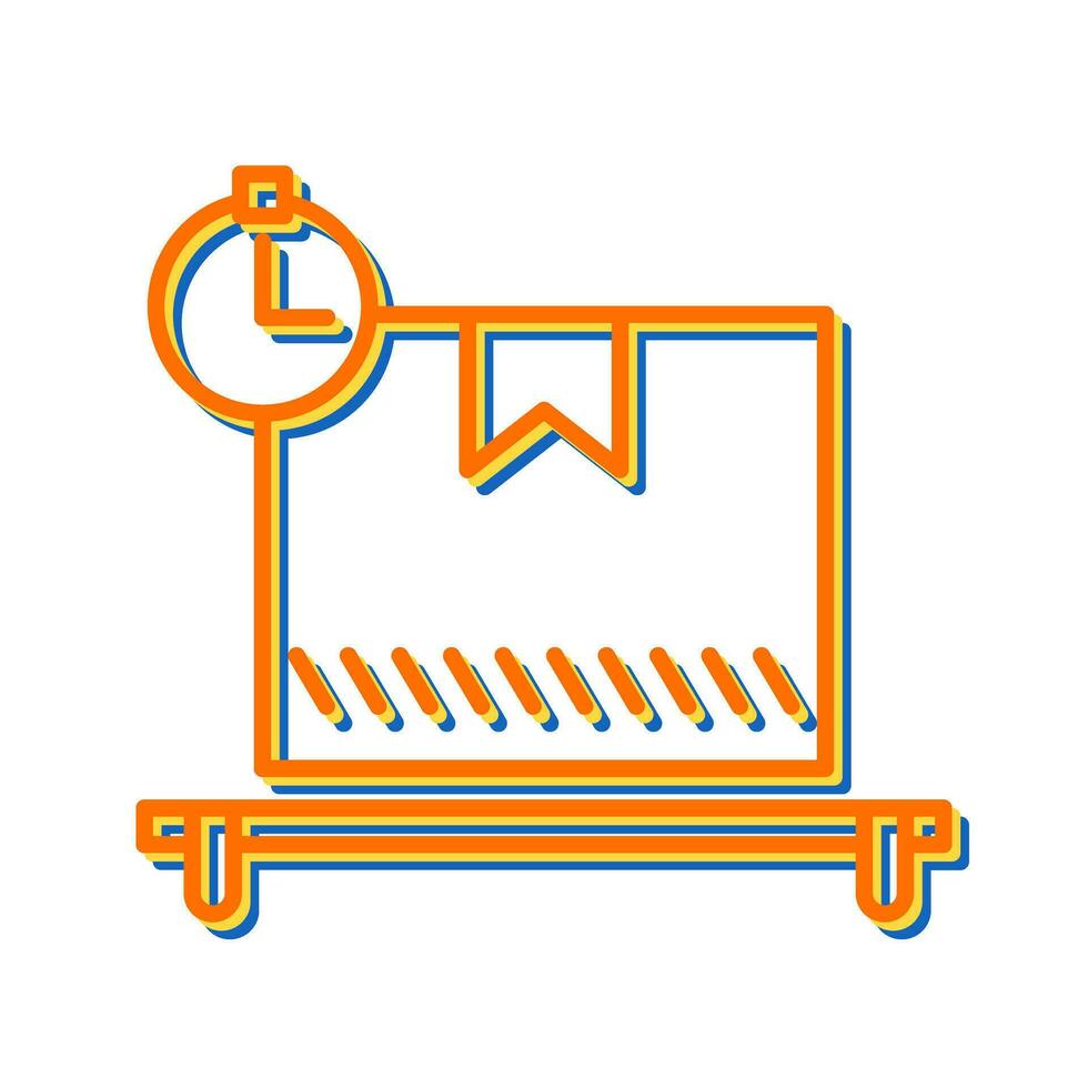 Package Pending Vector Icon