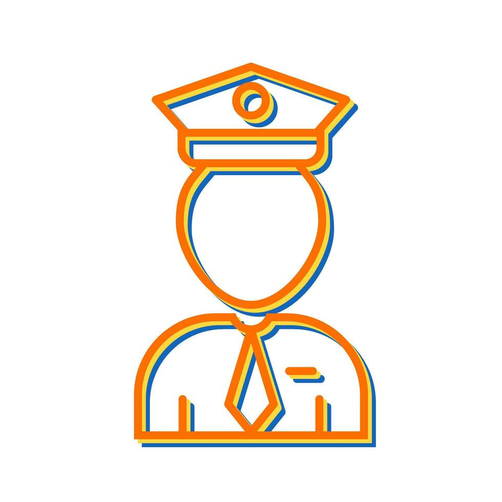 Flight Captain Vector Icon