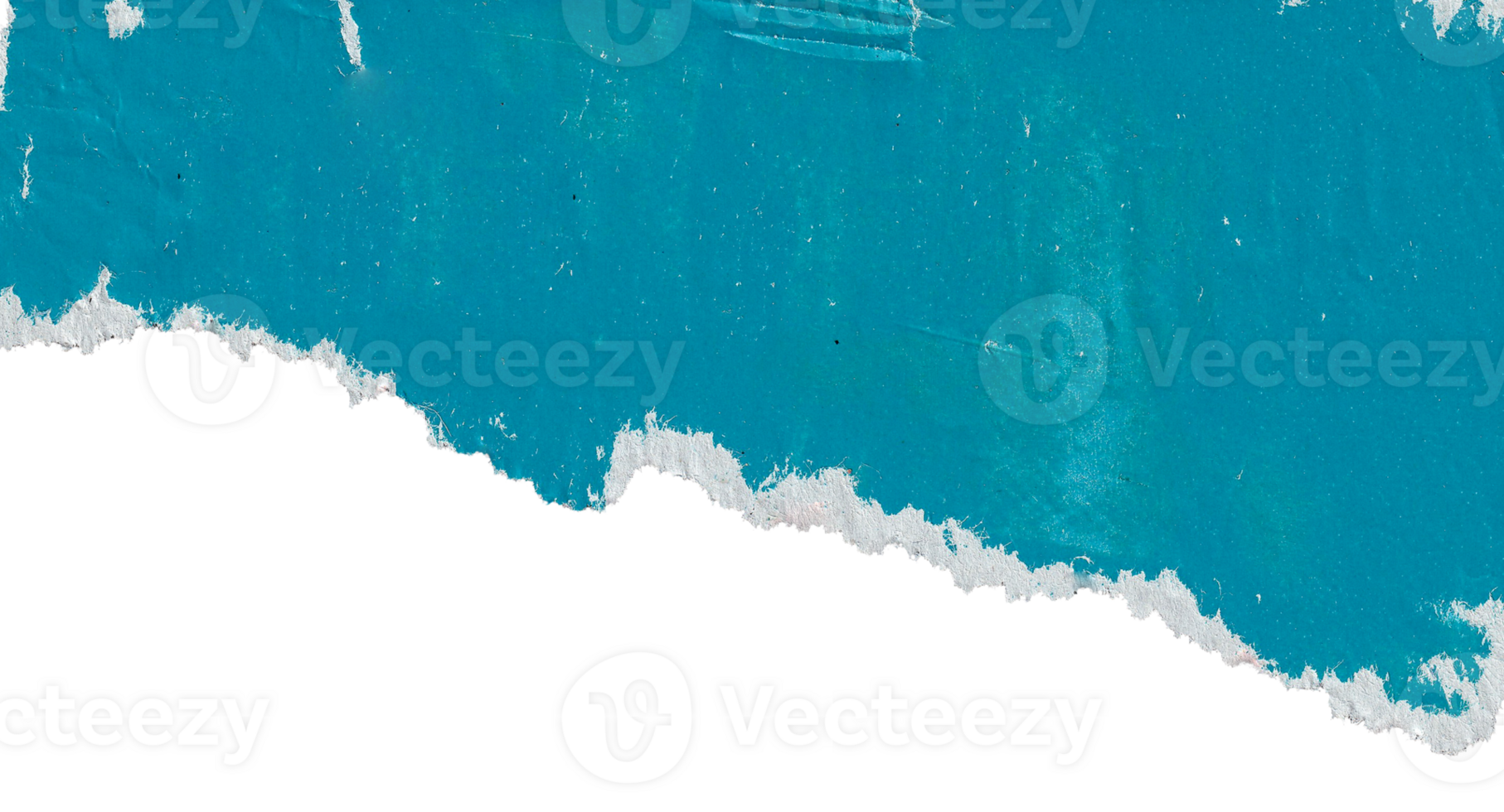 blue ripped paper edge element 28328603 PNG