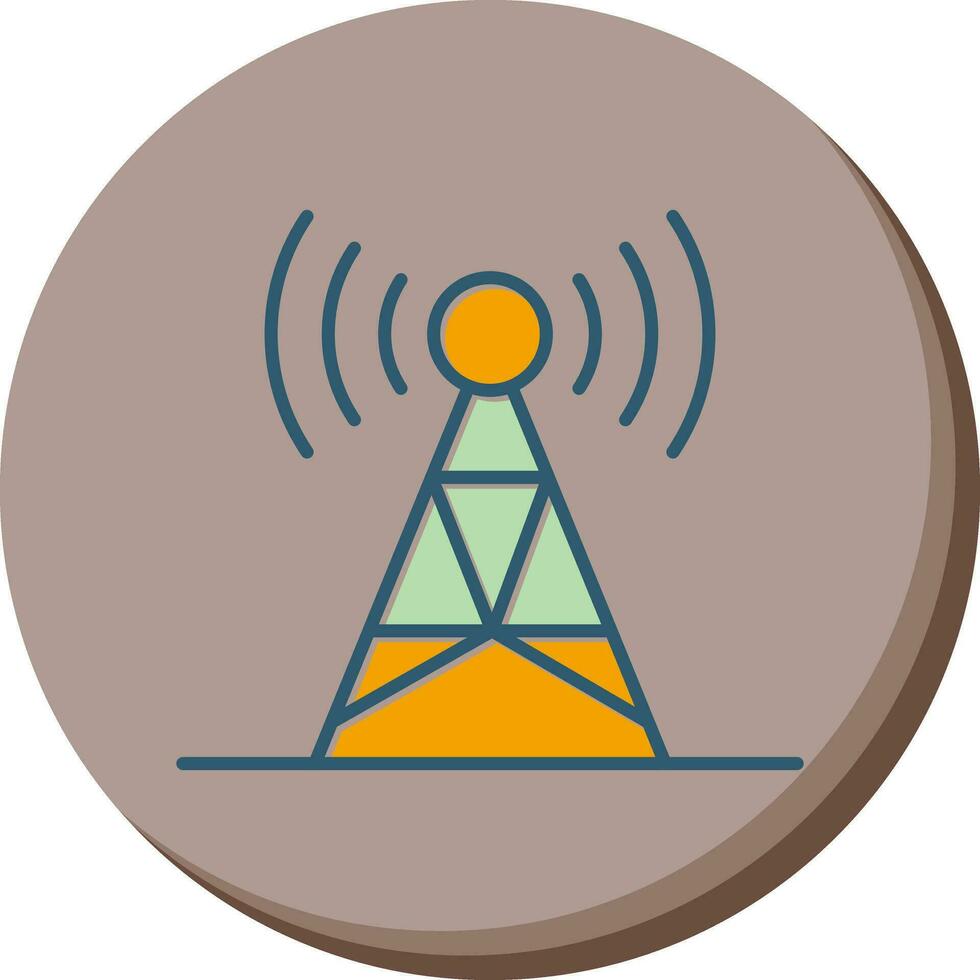 Signal Tower Vector Icon