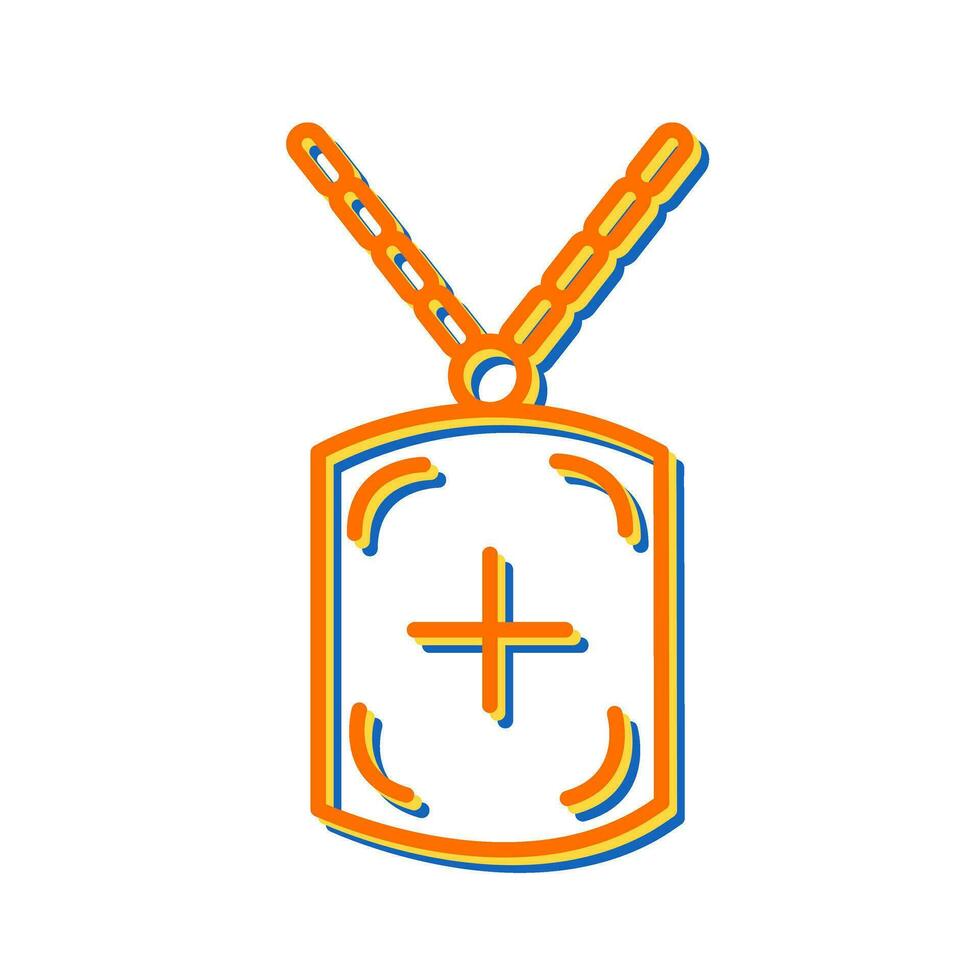 Militrary Chain Vector Icon