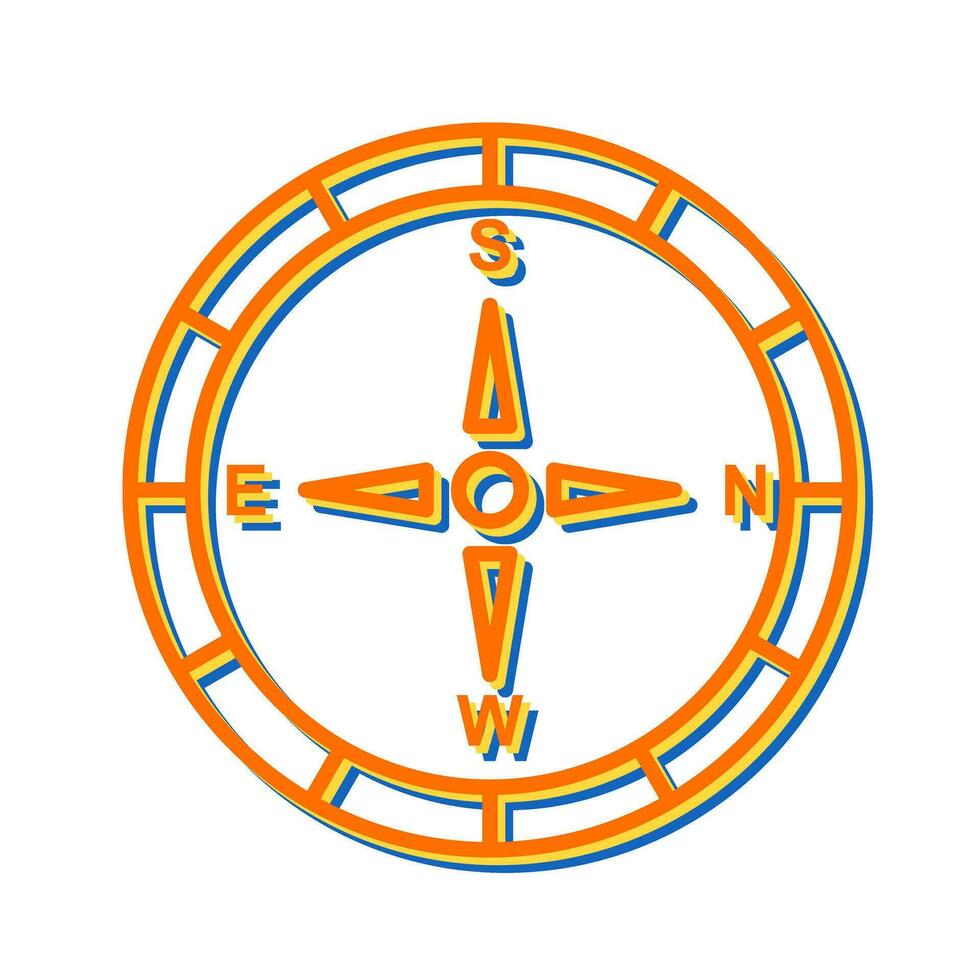 Compass Vector Icon